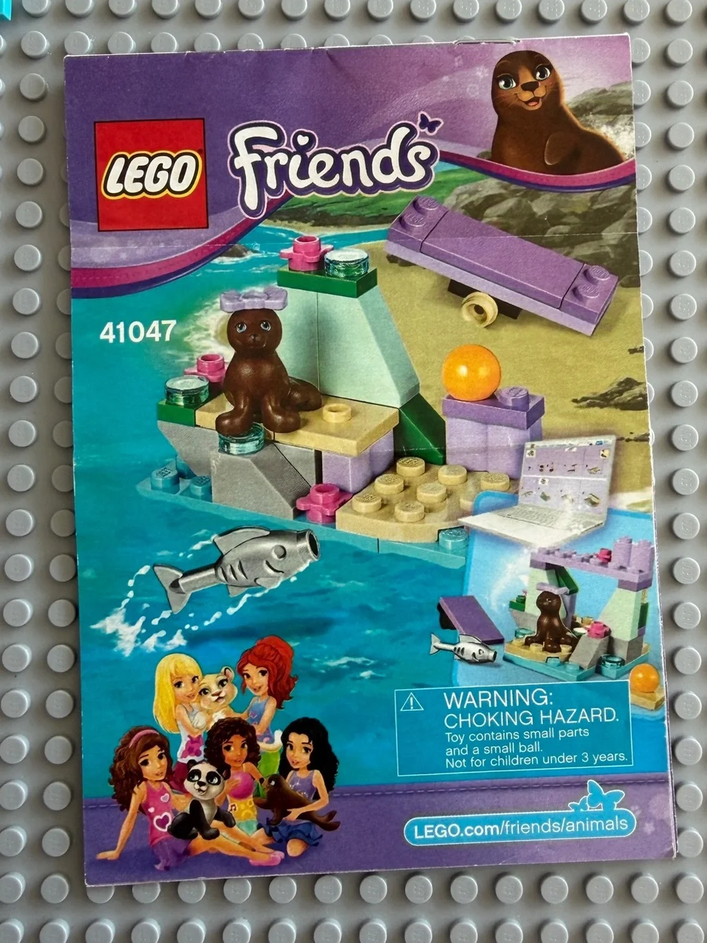 LEGO Friends:  Seal ‘s Little Rock #41047